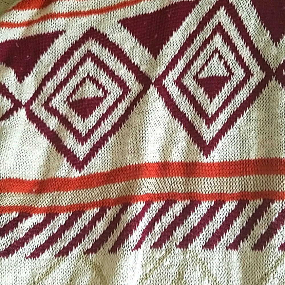 Boho Poncho Duster - Picture 5 of 9